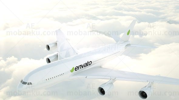 航空公司视频包装AE模板