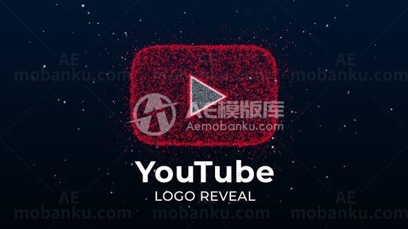 创意社交媒体视频logo演绎AE模板