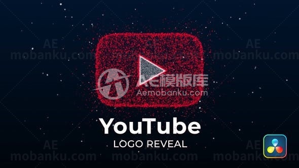 创意社交媒体视频logo演绎AE模板