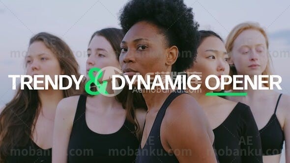 动态视频开场AE模板