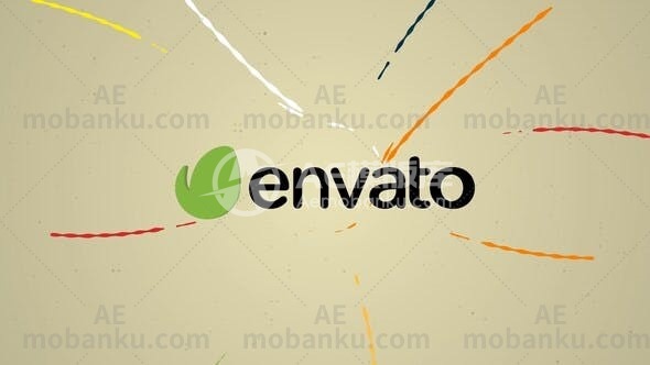 创意logo演绎动画AE模板