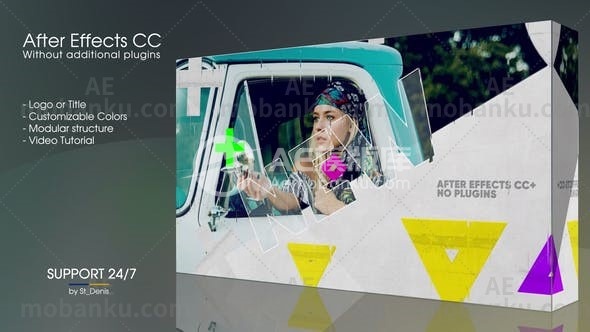 动态视频开场AE模板