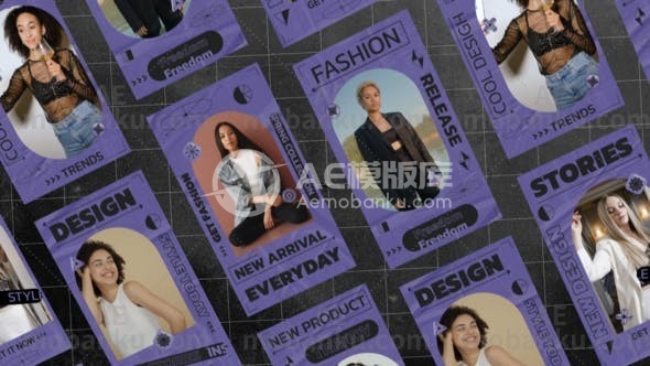 酷Instagram故事AE模板