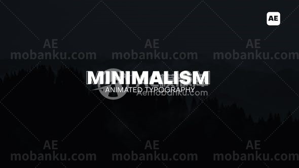 27154创意文字标题动画AE模板Animated Titles