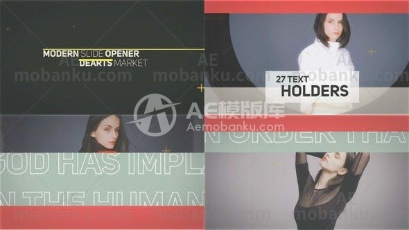 27155促销开场动画AE模板Promo Opener