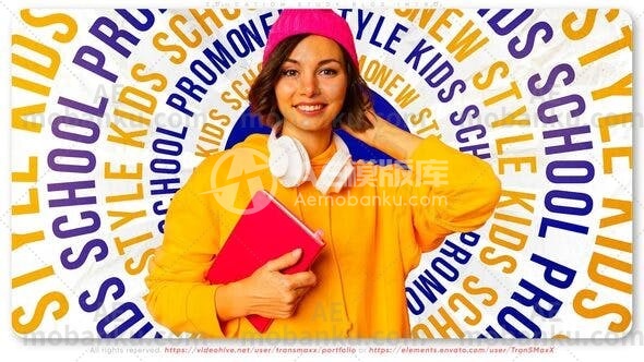 27159教育研究博客介绍AE模板Education Study Blog Intro