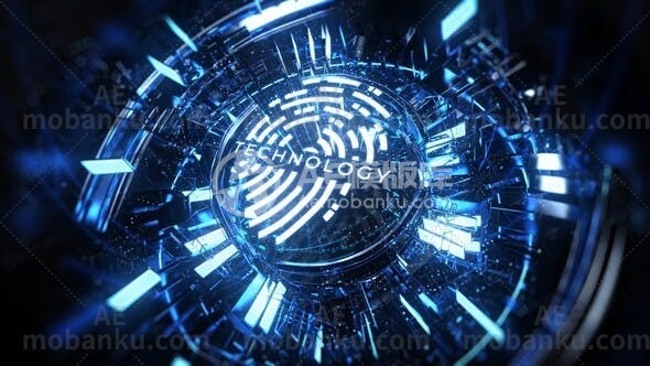 27162反应堆特效动画AE模板Reactor