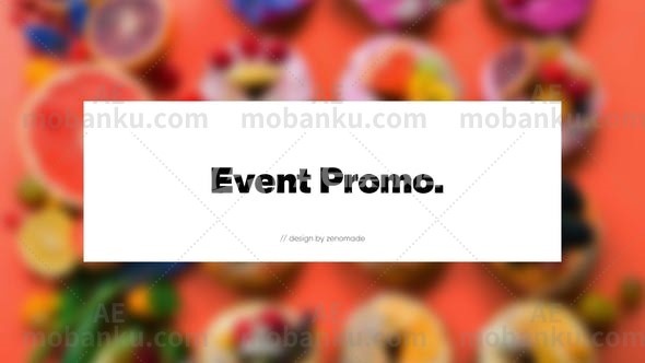 27168活动促销动画AE模板Event Promo