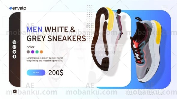 27171商业产品促销AE模板Commercial Product Promo