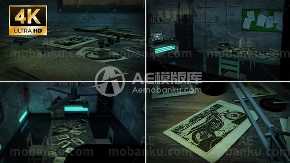 27182调查图文展示AE模板Investigation slideshow
