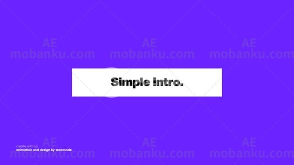 27238简单介绍AE模板Simple Intro