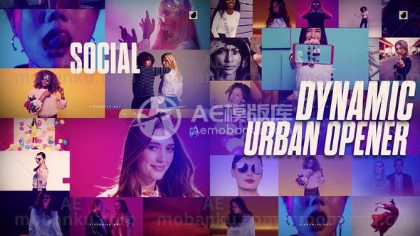 27270动态城市视频开场AE模板Dynamic Urban Opener