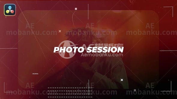 27296照片会议动画AE模板Photo Sessions