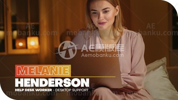 27355丰富的字幕条动画AE模板Colourful Lower Thirds