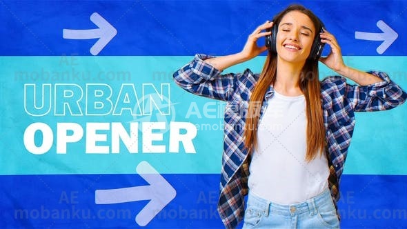 27365城市介绍视频开场AE模板Urban Intro Opener