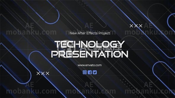 27385100组高科技AE模板Technology Presentation