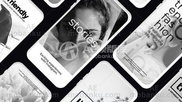 27408Instagram故事动画AE模板Instagram Stories 08