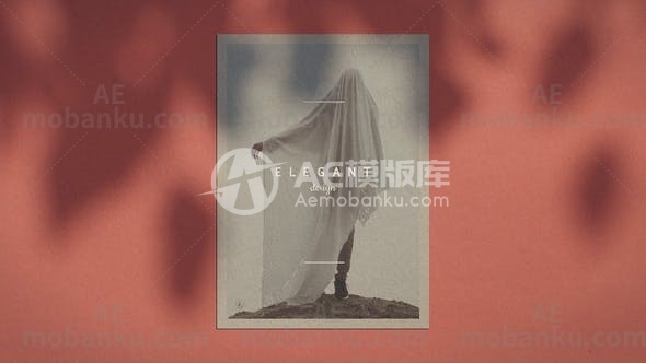 27412极简主义艺术图文展示AE模板The Slideshow | Art of Minimalist