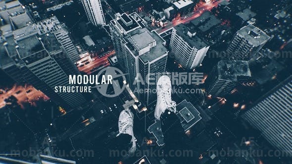 27416现代时尚图文展示AE模板Modern Stylish Slideshow