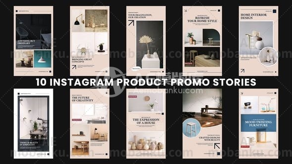 27444Instagram产品促销动画AE模版Instagram Product Promo