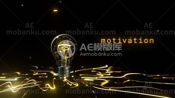 27500灯泡创意logo演绎动画AE模板Light Bulb Logo Reveal Pack