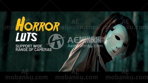 27529恐怖电影调色LUTS预设Horror LUTs