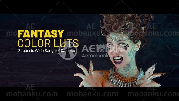 27535创意调色LUTS预设Fantasy LUTs