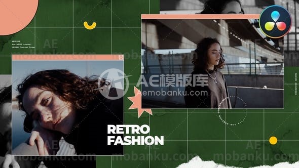 27566复古时尚视频包装AE模版Retro Fashion | DR