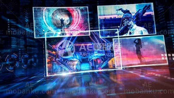 27570高科技视频包装AE模版High Tech