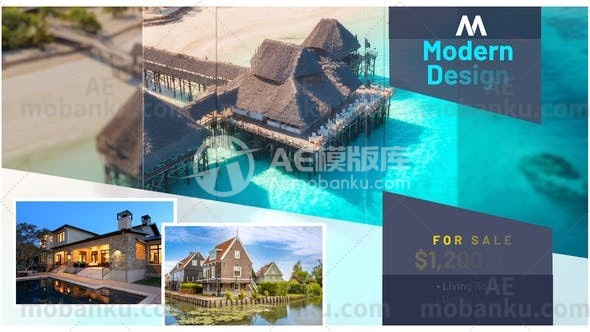 27595企业房地产视频宣传AE模版Corporate Real Estate