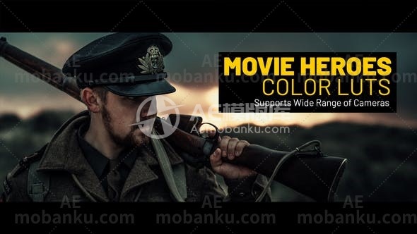 27659电影调色LUTS预设Movie Heroes LUTs