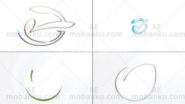 27688创意logo演绎动画AE模版Logo Animation