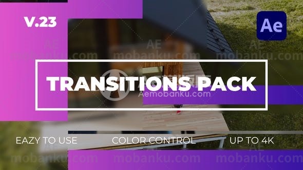 27690转场过渡视频素材包AE模版Transitions Pack | After Effect