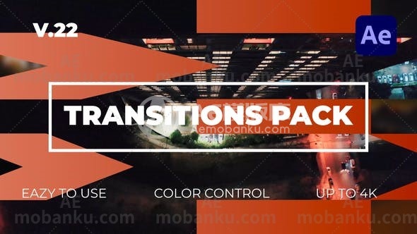 27693转场过渡视频素材包AE模版Transitions Pack | After Effects