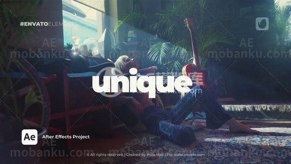 27721创意视频开场AE模版Creative Opener