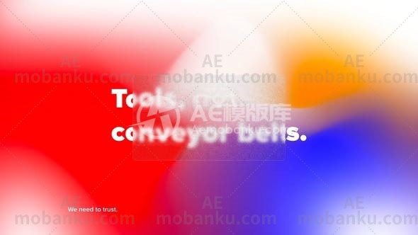 27730创意文字排版动画AE模版Kinetic Typography 2.0