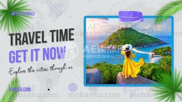 27745旅行社促销动画AE模版Travel Agency Promo