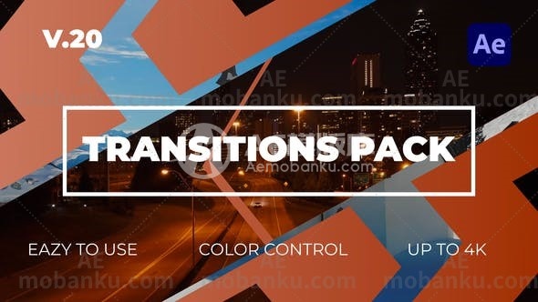 27761转场过渡动画AE模版Transitions Pack | After Effect