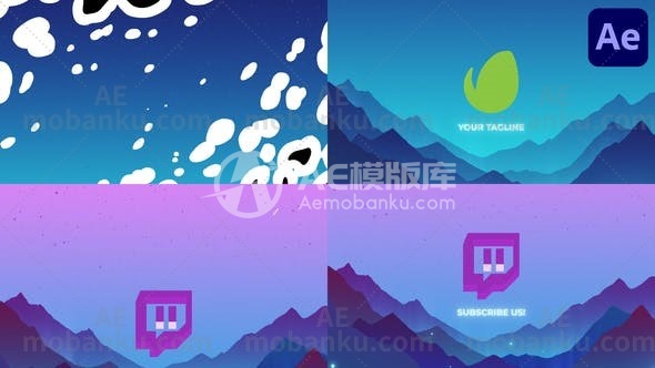 27794卡通魔术logo演绎视频开场AE模版Cartoon Magic Logo Opener for After Effects-AE模板 ...