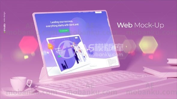 27804网络促销动画AE模版Web Promo