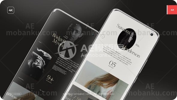 27832手机模型包装AE模版Android Mockup – Package 04