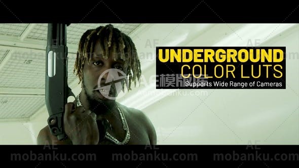 27840创意调色LUTS预设Underground LUTs