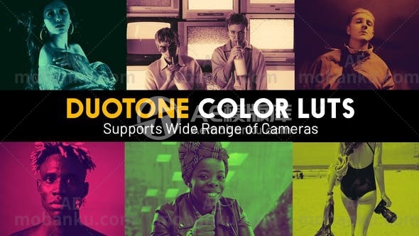 27852创意LUTS调色预设Duotone LUTs