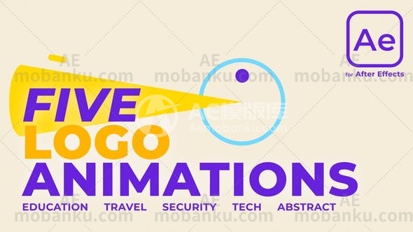 27940创意logo演绎动画AE模版Logo Animation