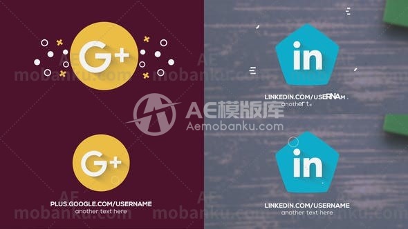 27960创意logo演绎动画AE模版Logo Reveals 4