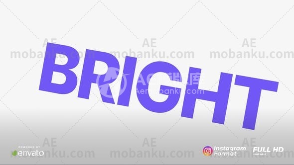 27971冷静快闪视频包装AE模版Calm Stomp Intro