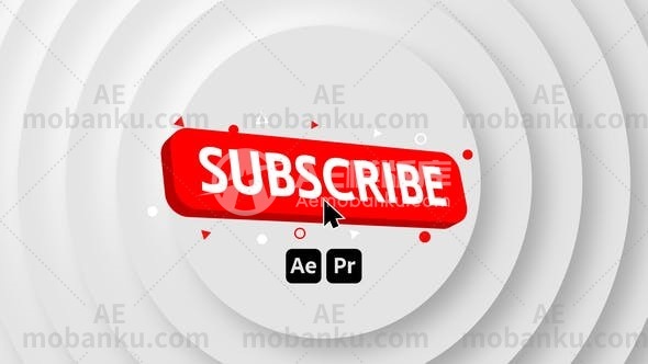 27984广播电视视频包装AE模版Broadcast Social Pack