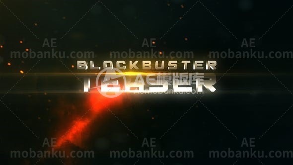 27987电影大片预告片动画AE模版Cinematic Blockbuster Trailer