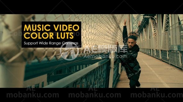 27991音乐视频LUTS预设Music Video LUTs