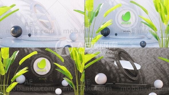 28024创意logo演绎动画AE模版Logo Reveal